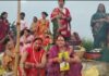 बुढ़नपुर में डाला छठ पर उमड़ा जनसैलाब, उदीयमान सूर्य को दिया गया दूसरा अर्घ्य — गूंजे छठ माता के जयकारे