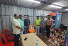 आदिवासी पारधी महासंघ ने आदिवासी बच्चों पढ़ने के लिए किया प्रोत्साहित