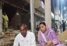 नगर पंचायत निजामाबाद वार्ड संख्या 9 में नाले के पुनर्निर्माण कार्य की प्रगति, मानक अनुरूप क्रियान्वयन हेतु निरीक्षण