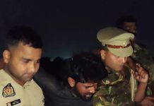 आजमगढ़) पुलिस मुठभेड़ में गोवध का वांछित गिरफ्तार