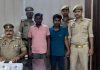 मंदिर से लौट रही महिला चेन झपटने वाले दो शातिरगिरफ्तार, तीन दिन में पुलिस ने किया खुलासा