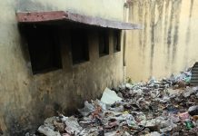 कस्तूरबा गांधी छात्रावास एंव प्रतिक्षालय बना कचरा घर, बच्चे और जनता गन्दगी से परेशान