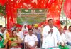 किसान की विभिन्न समस्याओं को लेकर संगठन ने धरना प्रदर्शन के साथ दिया ज्ञापन