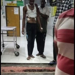 रास्ते मे घात लगाए अज्ञात बदमाशो ने नवयुवक पर किया जानलेवा हमला