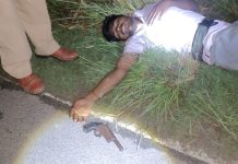 पुलिस मुठभेड़ में 50 हजार इनामियां अनिकेत चौहान सहित 3 बदमाश हुए गिरफ्तार
