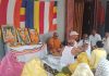 राधेश्याम मास्टर की पत्नी स्वर्गीय चन्द्रावती का बौद्ध रीतिरिवाज के साथ जलदान संस्कार कार्यक्रम