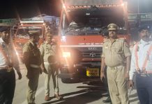 ड्रंकन ड्राइव, प्रेशर हॉर्न, मोडिफाइड साइलेंसर एवं HSRP नंबर प्लेट के विरुद्ध अभियान चलाया गया