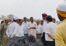 हयात नगर कोटवा में शोहदा_ ए _कर्बला का निकाला मातमी जुलूस