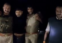 महिला पर जानलेवा हमला करने वाला अभियुक्त पुलिस मुठभेड़ में गिरफ्तार