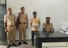 देशी तमंचा व जिन्दा कारतूस के साथ अभियुक्त को पुलिस ने किया गिरफ्तार