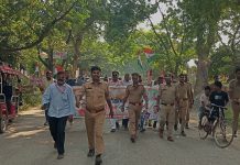 भाजपा कार्यकर्ताओं ने निकाली तिरंगा यात्रा