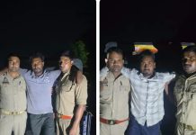 अंतर्जनपदीय चोर गिरोह पर अहरौला और तहबरपुर थाने की पुलिस की संयुक्त कार्यवाही में चार बदमाश मुठभेड़ में गिरफ्तार