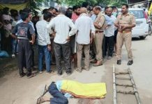 ट्रक की चपेट में आने से अधेड़ की मौत, परिजनों में मचा कोहराम