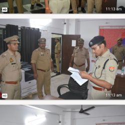 पुलिस अधीक्षक सुलतानपुर द्वारा देर रात्रि मॉडर्न थाना बन्धुआकला का औचक निरीक्षण कर व्यवस्थाओं एवं अभिलेखों का लिया गया जायजा