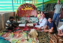 श्री कृष्ण जन्माष्टमी के जन्मोत्सव के उपलक्ष्य पर राम चरित्र मानस पाठ का आयोजन हुआ