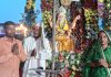 जलालपुर में भगवान विश्वकर्मा की भव्य यात्रा निकाली गई, तमसा तट पर दी गई विदाई