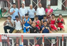 जनपदीय बॉक्सिंग में हासिल किया पहला स्थान रिंग में अंशिका का प्रदर्शन रहा अच्छा , कालेज का नाम किया रोशन