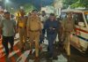 गणेश विसर्जन शोभायात्रा को लेकर दोस्तपुर मे पुलिस प्रसाशन रहा अलर्ट