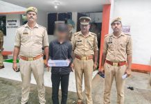 अखंडनगर अलीपुर सरांवा में फायरिंग का आरोपी गिरफ्तार,तमंचा-कारतूस बरामद