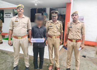 अखंडनगर अलीपुर सरांवा में फायरिंग का आरोपी गिरफ्तार,तमंचा-कारतूस बरामद