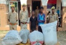 S.K. इलेक्ट्रानिक में चोरी का खुलासा, चोरी के समान के साथ दो गिरफ्तार