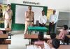 चौकी प्रभारी कन्हैया कुमार पाण्डेय ने प्राथमिक विद्यालय ताजुद्दीनपुर में बच्चों को किया , शिक्षा के प्रति जागरूक