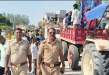 नेमपुर घाट पर पुलिस प्रशासन की पैनी नजर, विसर्जन स्थलों पर सुरक्षा के कड़े इंतजाम