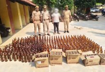 सैदपुर पुलिस की बड़ी कार्रवाई, 252 लीटर अवैध अंग्रेजी शराब के साथ अंतर्राज्यीय तस्कर गिरफ्तार